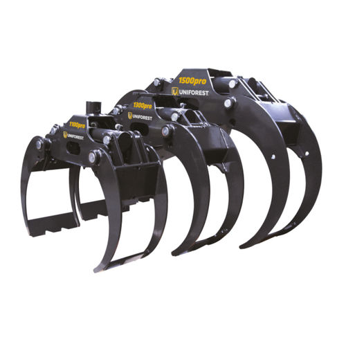 Pulpo para excavadora - 1 series - UNIFOREST D.O.O. - mecánico / de leña / para excavadora