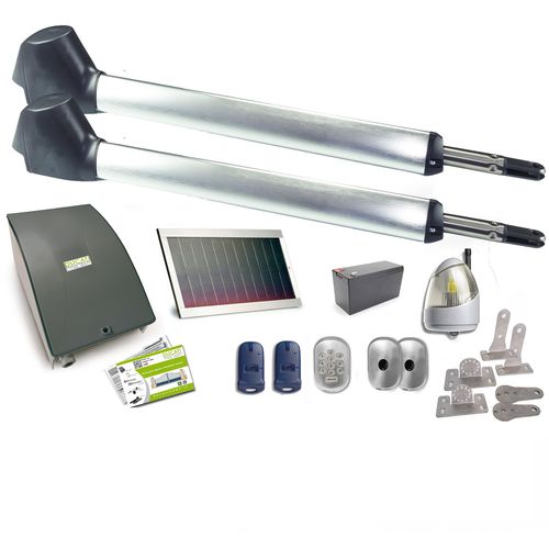 Automatismo para portón batiente - EVO 748 T SOLAR - dda srls - eléctrico