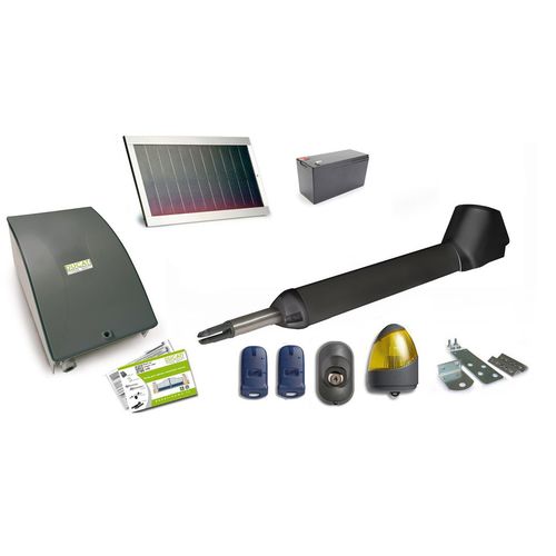 Automatismo para portón batiente - SW7000T SOLAR MONO - dda srls - eléctrico