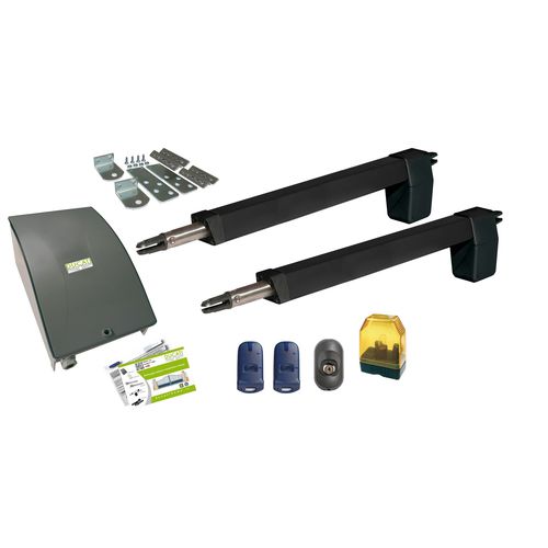 Automatismo para portón de dos batientes - HC812-300 - dda srls - eléctrico