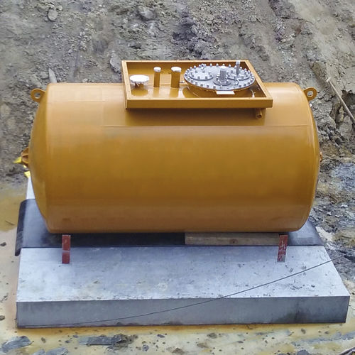 Depósito de almacenamiento de agua - Ferrero S.p.A. - de agua / para fertilizante líquido / de acero