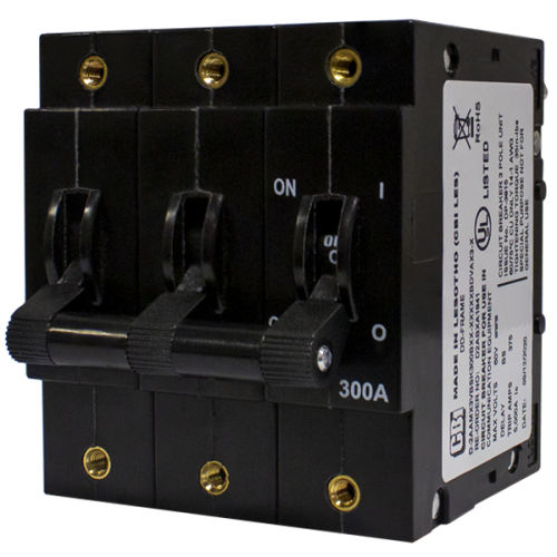 Disyuntor hidráulico-magnético - D2R series - CBI-electric: low voltage - DC / 3 polos / de corriente fuerte