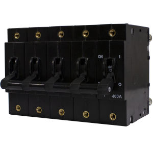 Disyuntor térmico - D2P series - CBI-electric: low voltage - DC / para corrientes fuertes / 5 polos