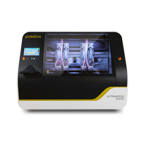 Taladradora-recordadora CNC - Ultraspeed DUO - Posalux SA - para circuito impreso / de alta velocidad
