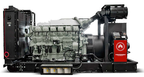Grupo electrógeno diésel - HTW-670 T5 - HIMOINSA - trifásico / 50 Hz / inyección directa