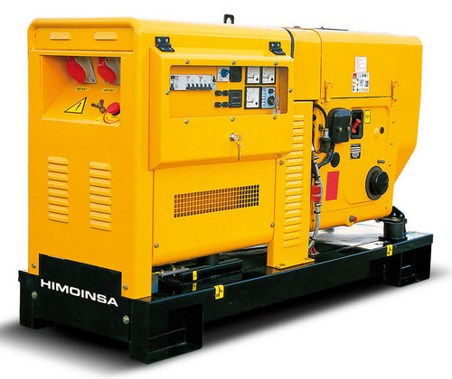 Grupo electrógeno diésel - HZA1-30C T5   - HIMOINSA - trifásico / 50 Hz / inyección directa