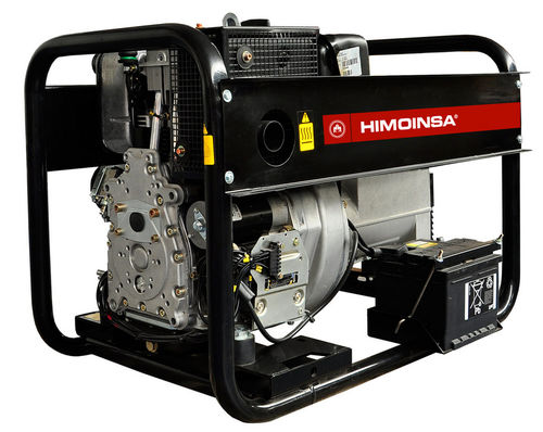 Grupo electrógeno diésel - HZA1-5 M5  - HIMOINSA - trifásico / portátil / 50 Hz