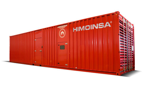 Grupo electrógeno diésel - HMW-1205 T6 - HIMOINSA - trifásico / en contenedor / 50 Hz