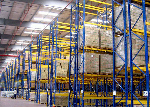 Sistema de estanterías con paleta - IPR01 - NANJING TOCO WAREHOUSE EQUIPMENT CO., LTD. - de acero