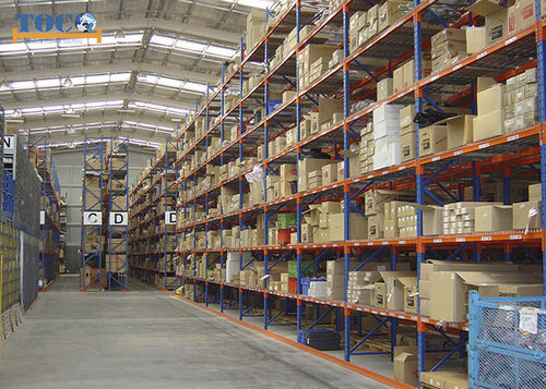 Sistema de estanterías para pasillos estrechos - IPR06 - NANJING TOCO WAREHOUSE EQUIPMENT CO., LTD. - para cargas pesadas / con paleta / de acero