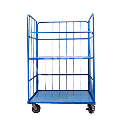 Roll-container multiusos - IRC series - NANJING TOCO WAREHOUSE EQUIPMENT CO., LTD. - con estantes / de metal