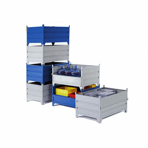 Caja-palé de plástico - IMCA series - NANJING TOCO WAREHOUSE EQUIPMENT CO., LTD.