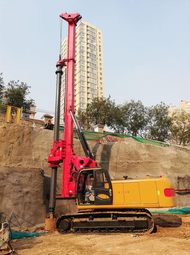 Perforadora rotativa - TR60 - SINOVO HEAVY INDUSTRY CO., LTD. - CUMMINS / hidráulica / telescópica