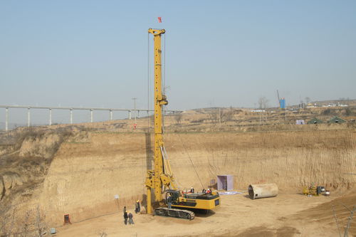 Perforadora rotativa - TR120D - SINOVO HEAVY INDUSTRY CO., LTD. - CUMMINS / hidráulica / telescópica