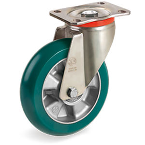 Ruedecilla giratoria - 62ER series - Tellure Rôta - con platino giratorio / con perfil ergonómico / para carro