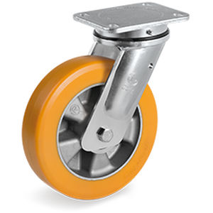 Ruedecilla giratoria - 65HT series - Tellure Rôta - con platino giratorio / de bajo ruido / alto espesor