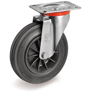 Ruedecilla giratoria - 52 series - Tellure Rôta - con platino giratorio / industrial / para carro
