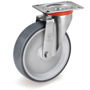 Ruedecilla giratoria - 71 series - Tellure Rôta - con platino giratorio / antihuellas / industrial