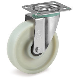 Ruedecilla giratoria - 68FV series - Tellure Rôta - con platino giratorio / para aplicaciones de altas temperaturas / de manipulación