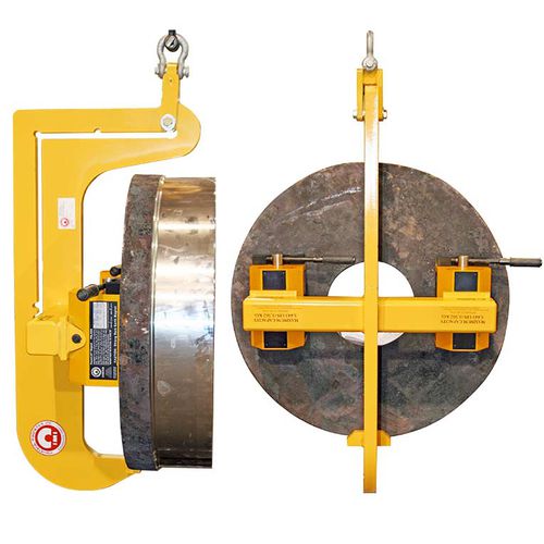 Balancín de elevación magnético - Industrial Magnetics - para bloques de acero / vertical / horizontal