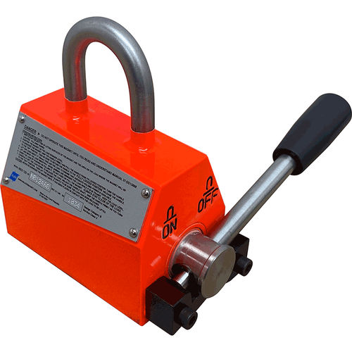 Imán de elevación permanente de conmutación manual - NEO series - Industrial Magnetics - para carga férrea plana o cilíndrica / de neodimio / a prueba de altas temperaturas