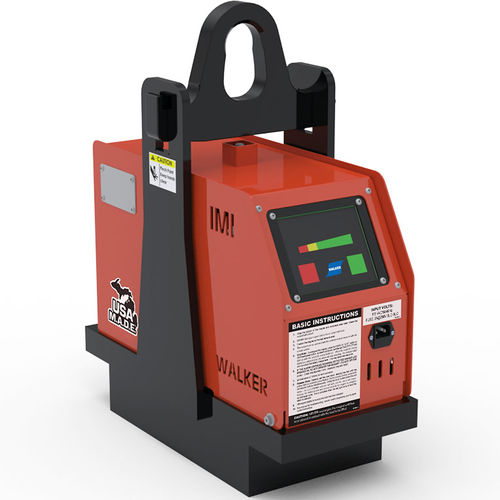 Electroimán de elevación con batería - BUX series - Industrial Magnetics - con conmutación eléctrica / de manipulación / compacto