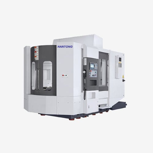 Centro de mecanizado CNC 3 ejes - YJ-H50 - NANTONG YIJI MACHINERY CO., LTD. - horizontal / con mesa rotativa / BT 50