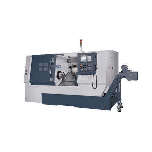 Centro de torneado CNC - YJ-CT350 - NANTONG YIJI MACHINERY CO., LTD. - 2 ejes / A2-8 / 12 herramientas