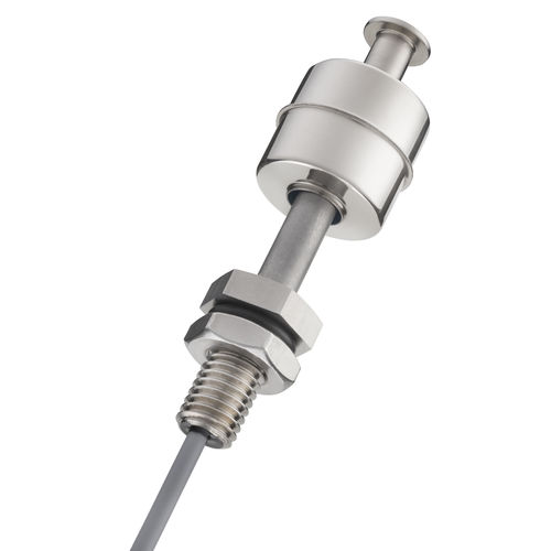 Interruptor de nivel de flotador magnético - LS02-S - StandexMeder Electronics GmbH - para líquidos / de acero inoxidable / vertical