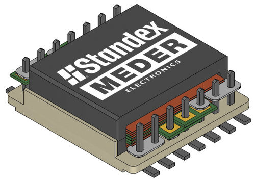 Transformador de aislamiento - P075 - StandexMeder Electronics GmbH - monofásico / insertable / de tipo planar