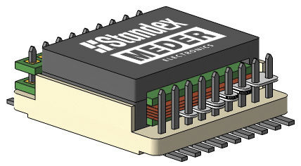 Transformador de aislamiento - P110 - StandexMeder Electronics GmbH - monofásico / insertable / de tipo planar
