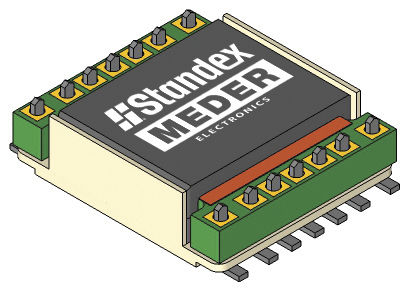 Transformador de aislamiento - P035 - StandexMeder Electronics GmbH - monofásico / insertable / de tipo planar