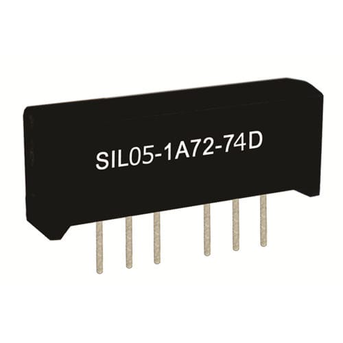 Relé reed 1NA - SIL HF - StandexMeder Electronics GmbH - DIP / SIL / de alta frecuencia