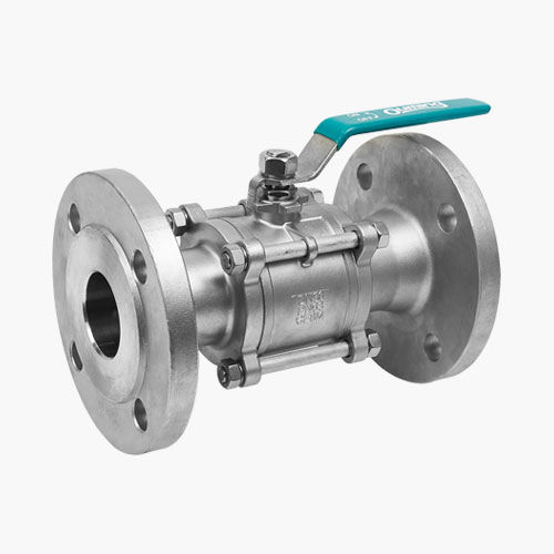 Válvula de bola flotante - Zhejiang Ouming Fluid Casting Industry Co., Ltd. - de palanca / con brida / de soldar