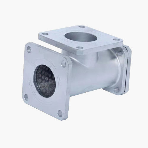Colador hidráulico - Zhejiang Ouming Fluid Casting Industry Co., Ltd. - de acero inoxidable / con brida