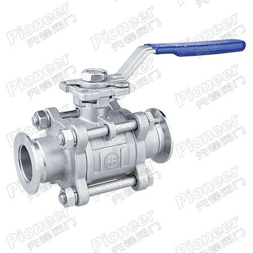 Válvula de bola - GU-25KF - Wenzhou Pioneer Valve Co., Ltd. - de palanca / de control / para alimentos líquidos y bebidas