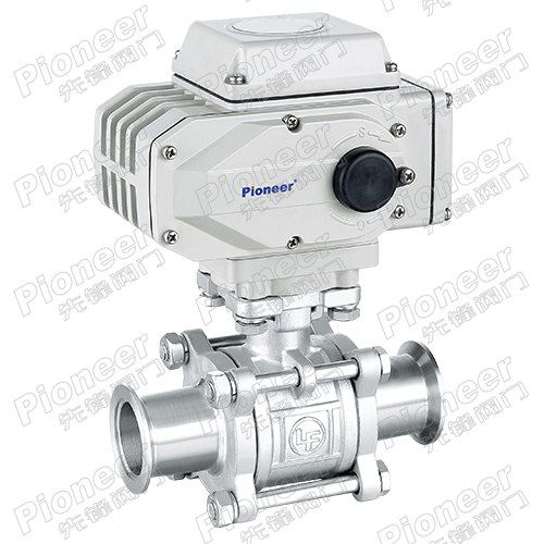 Válvula de bola - GUD-32KF - Wenzhou Pioneer Valve Co., Ltd. - eléctrica / para alimentos líquidos y bebidas / para productos químicos