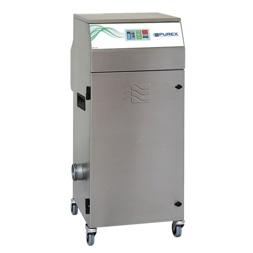 Extractor de humo móvil - iFume 400i Green - Purex International - de pie / láser / con filtro de carbón activado