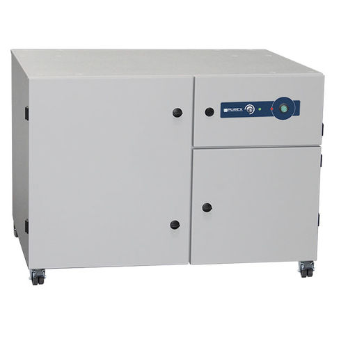 Extractor de humo móvil - Ebase with Compressor - Purex International - láser / con filtro de carbón activado / automático