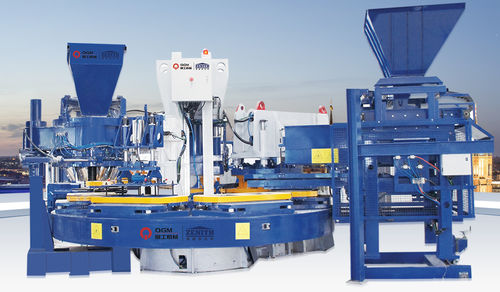Prensa hidráulica - HP-1200T  - Quangong Machinery Co., Ltd. - de formado / para hormigón / con mesa giratoria