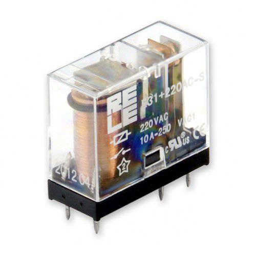 Relé electromecánico DC - E series - Italiana Relè - AC / compacto / para circuito impreso
