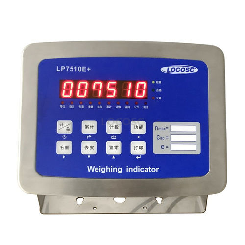 Indicador de pesaje visualizador LCD - LP7510E  - Locosc Ningbo Precision Technology Co., Ltd. - portátil / 4-20 mA / RS-232