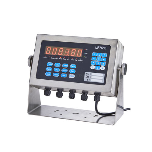 Indicador de pesaje con visualizador led - LP7580  - Locosc Ningbo Precision Technology Co., Ltd. - de pared / resistente al agua / RS-232