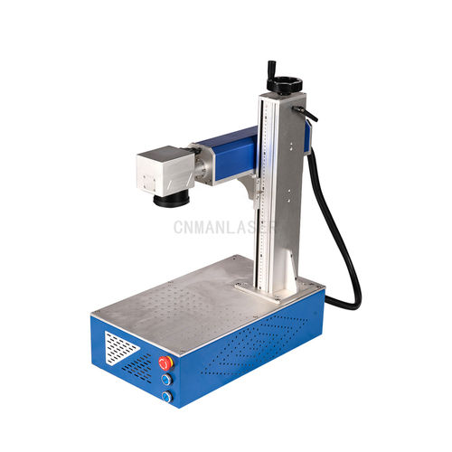Máquina de grabado y marcado láser de fibra - MAN-100 - Shandong Man Machinery Equipment Co., Ltd. - de plástico / de aluminio