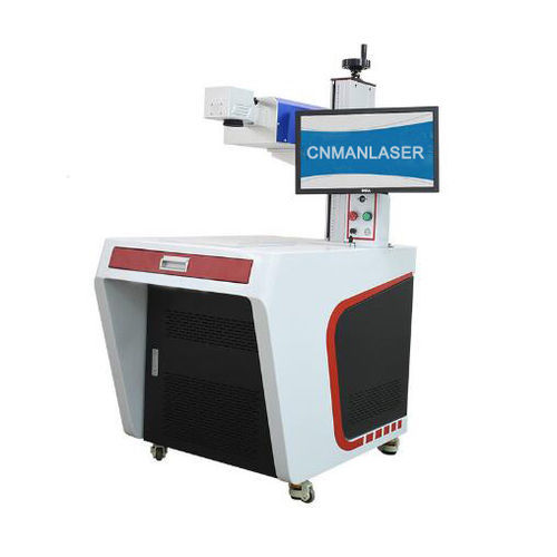 Máquina de marcado láser de fibra - MAN-5W - Shandong Man Machinery Equipment Co., Ltd. - láser UV / de metal / de plástico
