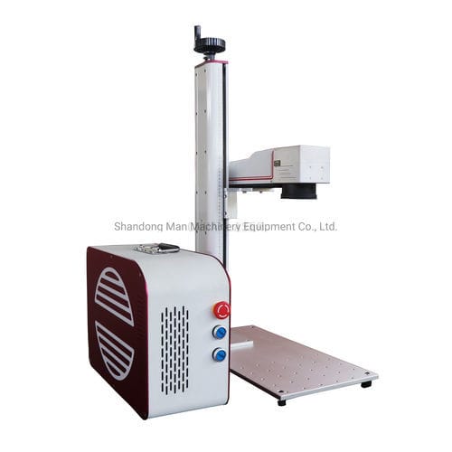 Máquina de grabado y marcado láser de fibra - MAN-30w - Shandong Man Machinery Equipment Co., Ltd. - de metal / refrigerada por aire / de alta velocidad
