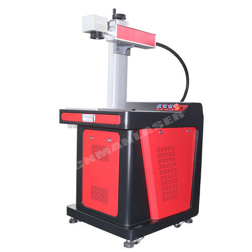 Máquina de grabado y marcado láser de fibra - MAN-30w - Shandong Man Machinery Equipment Co., Ltd. - de metal / para elementos no metálicos / compacta