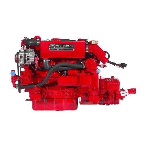 Motor diésel - 44C Four - Westerbeke - de 4 cilindros / turbo / marino