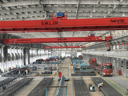 Puente grúa de riel doble - Hangzhou Nante Machinery Co., Ltd. - a medida / para uso intensivo