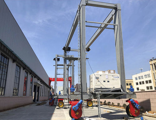 Pórtico con neumáticos - Hangzhou Nante Machinery Co., Ltd. - monorriel